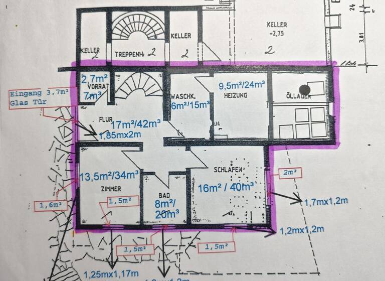 Mehrfamilienhaus zum Kauf provisionsfrei 420.000 € 4 Zimmer 124 m² 315 m² Grundstück Böttingen Gundelsheim 74831