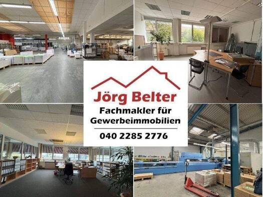 Halle/Industriefläche zur Miete provisionsfrei 6,50 € 100 m² Lagerfläche Gutenbergring 39 Garstedt Norderstedt 22848