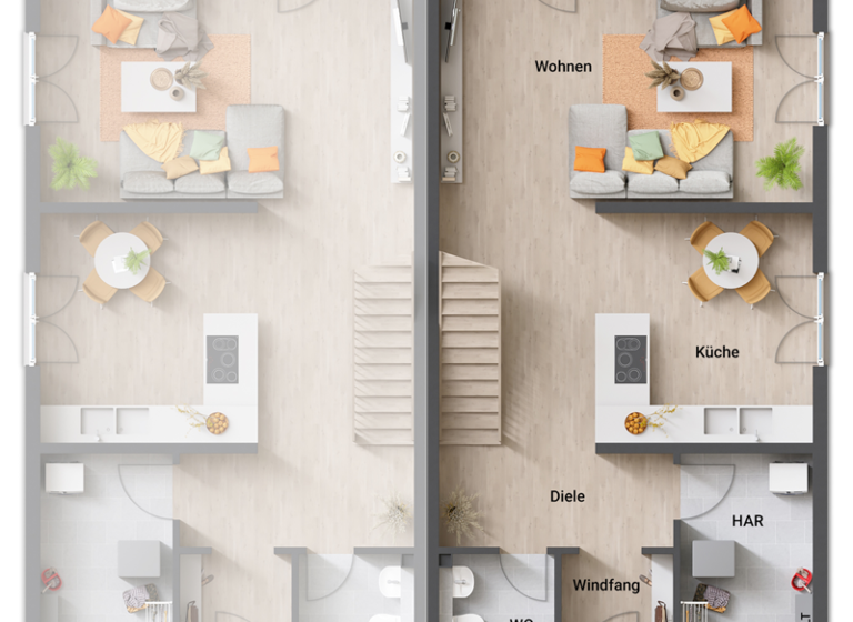 Mehrfamilienhaus zum Kauf - Erstbezug 485.690 € 132 m² 324 m² Grundstück Haßloch 67454