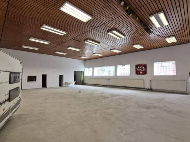 Lagerhalle zur Miete provisionsfrei 1.800 € 500 m² Lagerfläche Bahnhofstraße 16 Langenbieber Hofbieber 36145