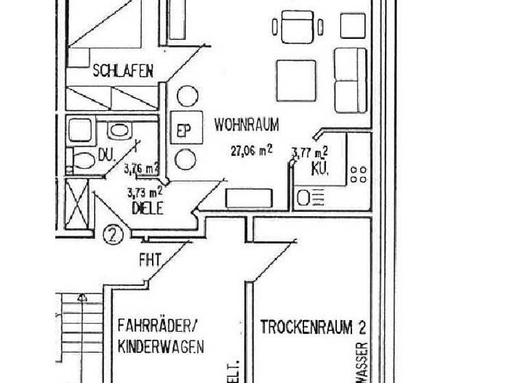 Terrassenwohnung zum Kauf 179.900 € 2 Zimmer 49,2 m²<br/>Wohnfläche 1.<br/>Geschoss Heiderhof Bonn 53177
