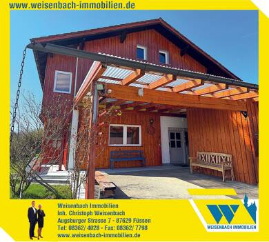 Haus zum Kauf 975.000 € 8 Zimmer 318 m² 2.086 m² Grundstück frei ab sofort Hopferau 87659