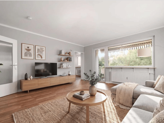 Wohnung zur Miete 1.050 € 2 Zimmer 70 m² Geschoss 1/5 frei ab sofort Biebrich Biebrich 65187
