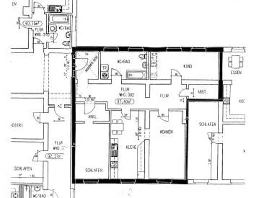 Wohnung zur Miete 585 € 3,5 Zimmer 117 m² frei ab sofort Weißenfelser Straße 46 A Merseburg Merseburg 06217