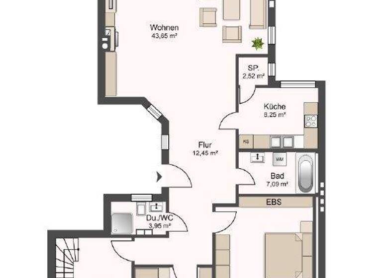 Wohnung zum Kauf 1.090.000 € 4 Zimmer 129 m² 3. Geschoss Eppendorfer Weg 186 Hoheluft-West Hamburg 20253