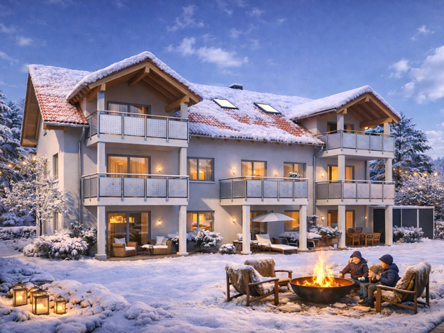 Wohnung zum Kauf - Neubau provisionsfrei als Kapitalanlage geeignet 526.000 € 3 Zimmer 74,8 m² Wielenbach 82407