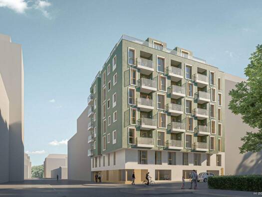Wohnung zum Kauf - Erstbezug 458.900 € 3 Zimmer 76,3 m² 3. Geschoss Favoriten 1100
