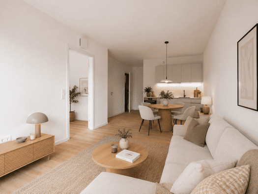 Wohnung zur Miete - Erstbezug 820 € 2 Zimmer 46,3 m² 1. Geschoss frei ab 01.09.2026 Auf dem Kamp 14 Bloherfelde Oldenburg (Oldb) 26129