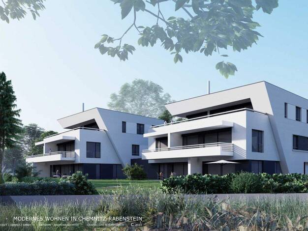 Wohnung zum Kauf - Erstbezug provisionsfrei 512.862 € 4 Zimmer 121,8 m² 1. Geschoss frei ab sofort Rabenstein Chemnitz 09117