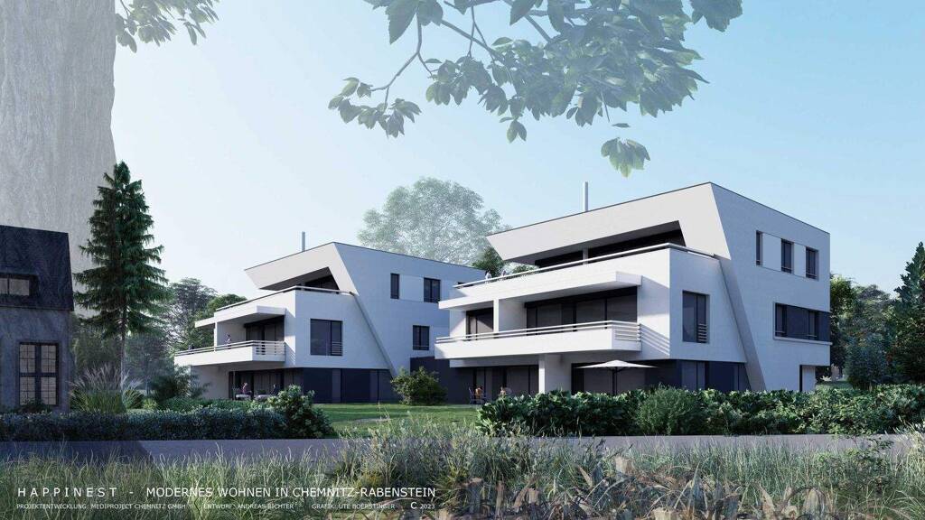 Modernes Wohnen in Bestlage Chemnitz***4 Zimmer großer Balkon *** Photovoltaikanlagen***Speicher ***geringe Nebenkosten