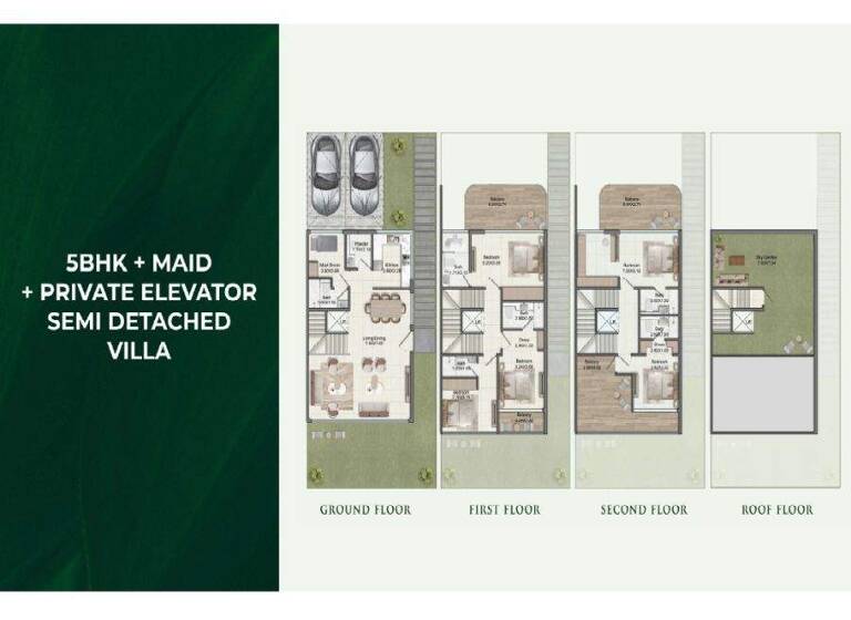 Villa zum Kauf - Erstbezug provisionsfrei 1.338.625 € 6 Zimmer 343,7 m² 250,8 m² Grundstück Dubai