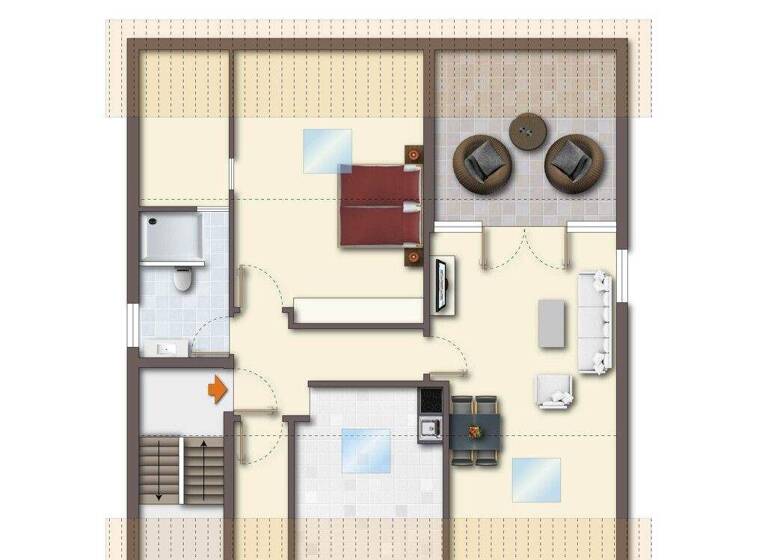 Wohnung zum Kauf 199.500 € 2 Zimmer 71 m² Pivitsheide Detmold 32758