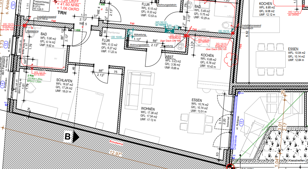 Wohnung zur Miete 695 € 2 Zimmer 69,6 m²<br/>Wohnfläche EG<br/>Geschoss 01.02.2025<br/>Verfügbarkeit Kardinal-Galen-Ring 210a Hörstkamp Rheine 48429