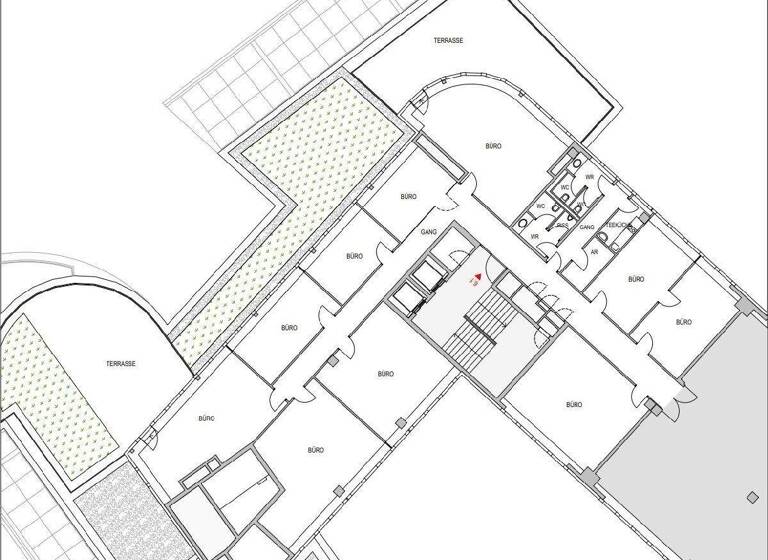 Bürofläche zur Miete 16,50 € 10 Zimmer 397,8 m² Bürofläche Wiedner Hauptstraße 120-124 Wien,Margareten 1050