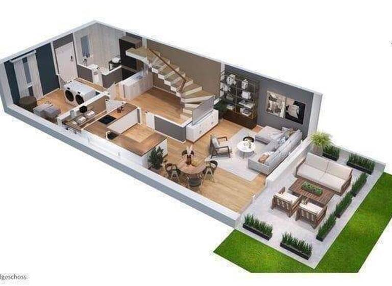 Doppelhaushälfte zum Kauf - Erstbezug 476.000 € 4 Zimmer 128,5 m² Pilsting 94431