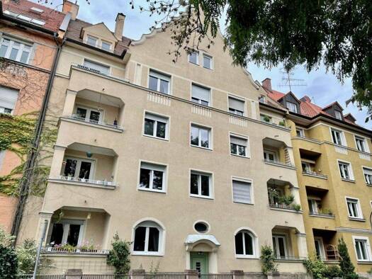 Wohnung zur Miete 1.290 € 2,5 Zimmer 93,7 m² 2. Geschoss frei ab sofort Rehlingenstr 12 Innenstadt Augsburg 86153