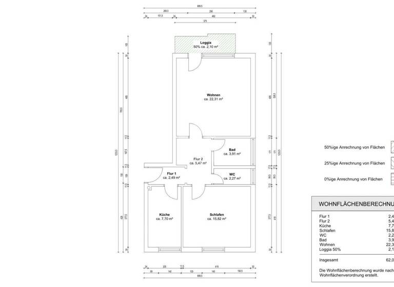 Wohnung zum Kauf provisionsfrei 325.000 € 2 Zimmer 62 m² Dachau 85221