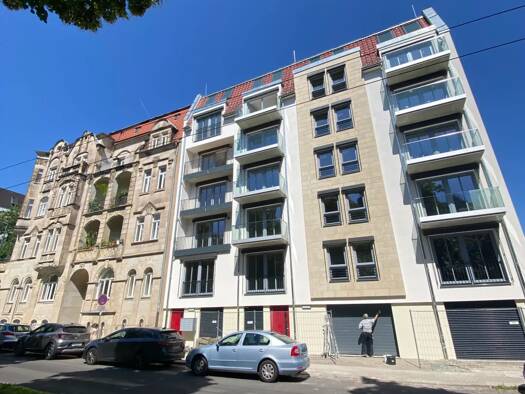 Wohnung zur Miete 749 € 2 Zimmer 56 m² Geschoss 3/5 frei ab 01.09.2026 Südvorstadt-West Dresden 01187