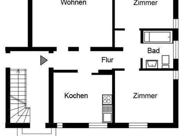 Wohnung zur Miete 813 € 3 Zimmer 70,8 m² EG frei ab 01.03.2026 Samoastr. 2 Gerschede Essen 45357