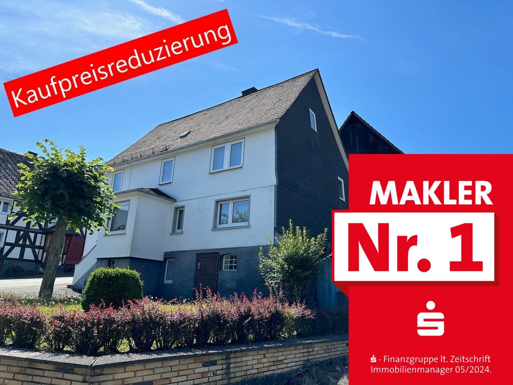 Einfamilienhaus zum Kauf 125.000 € 5 Zimmer 145 m²<br/>Wohnfläche 423 m²<br/>Grundstück Herbertshausen Bad Laasphe 57334