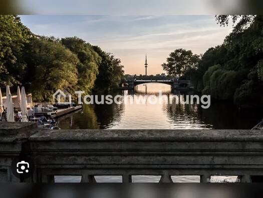Wohnung zur Miete Tauschwohnung 1.100 € 3 Zimmer 80 m² 1. Geschoss Uhlenhorst Nord 22087