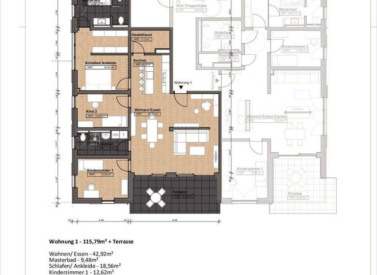 Wohnung zur Miete - Erstbezug 1.251 € 4 Zimmer 125,2 m² Döbeln 04720