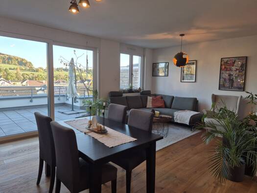 Penthouse zur Miete 1.440 € 3 Zimmer 92 m² Geschoss 4/5 frei ab 01.03.2026 Schopfheim 79650