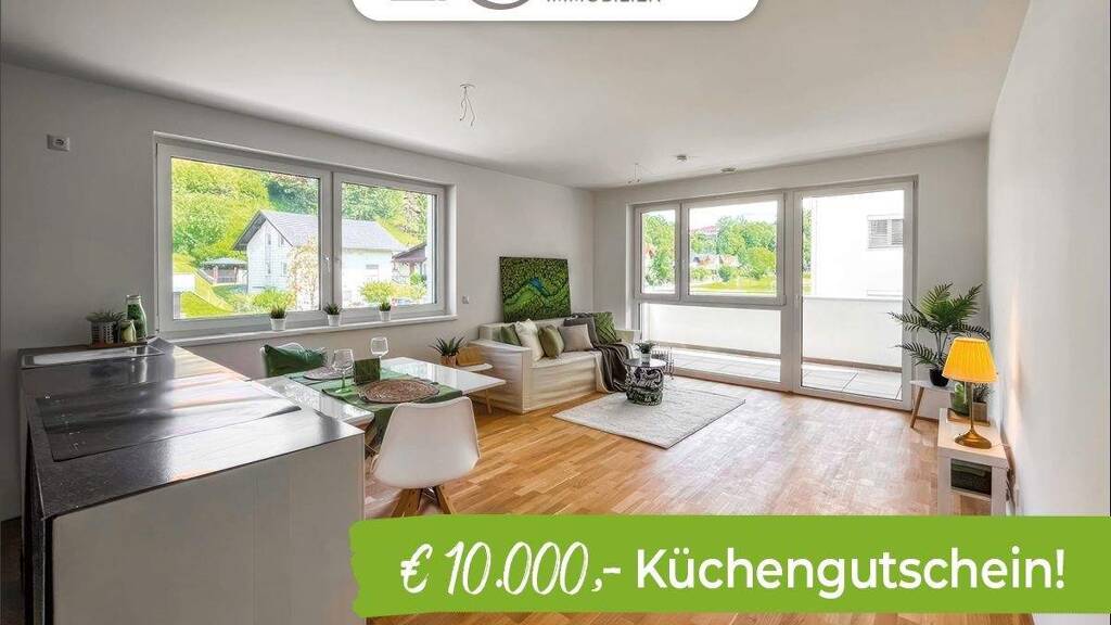Wohnung zum Kauf - Erstbezug 330.000 € 3 Zimmer 74,5 m² 1. Geschoss Eberstalzell 4653