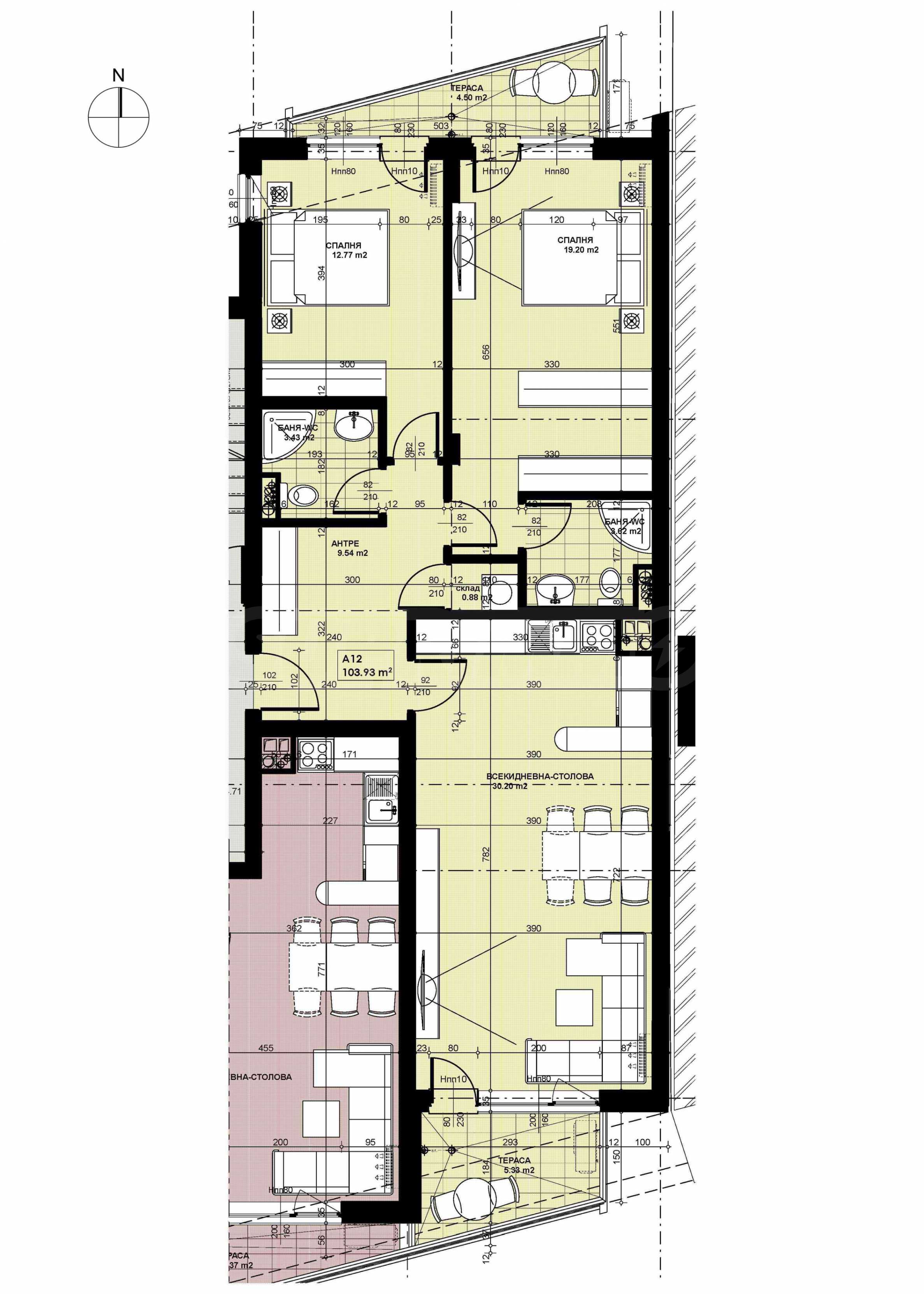 Studio zum Kauf 359.072 € 3 Zimmer 128 m²<br/>Wohnfläche Sofia