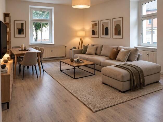Wohnung zur Miete 485 € 3 Zimmer 81 m² EG Mittelstraße (Zeitz) 9 Zeitz Zeitz 06712