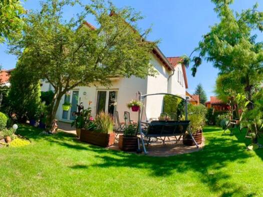 Doppelhaushälfte zum Kauf 396.500 € 5 Zimmer 122,5 m² 360 m² Grundstück Frienstedt Erfurt 99092