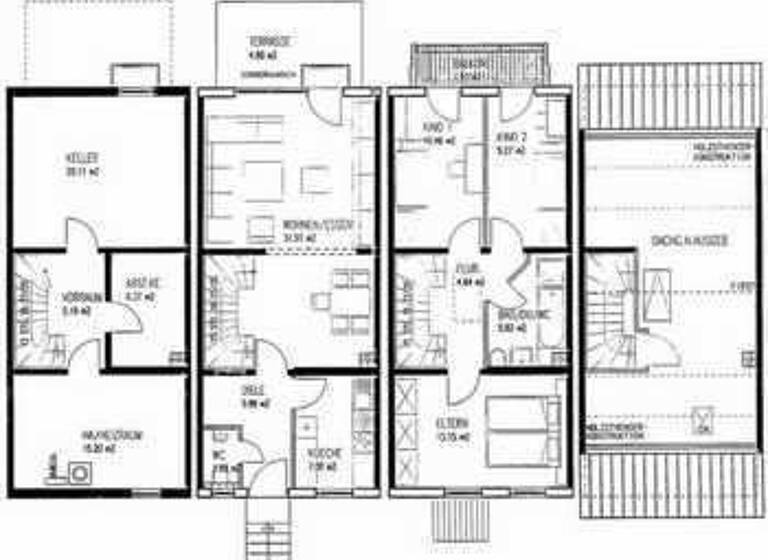 Reihenmittelhaus zum Kauf 399.000 € 5 Zimmer 120 m² 156 m² Grundstück Zepernick Panketal 16341