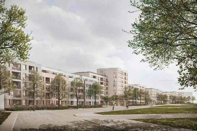 Wohnung zur Miete nur mit Wohnberechtigungsschein 469 € 1 Zimmer 41,3 m² frei ab sofort Lorenz-Hagen-Straße 9, Glockenhof Bleiweiß Nürnberg 90461