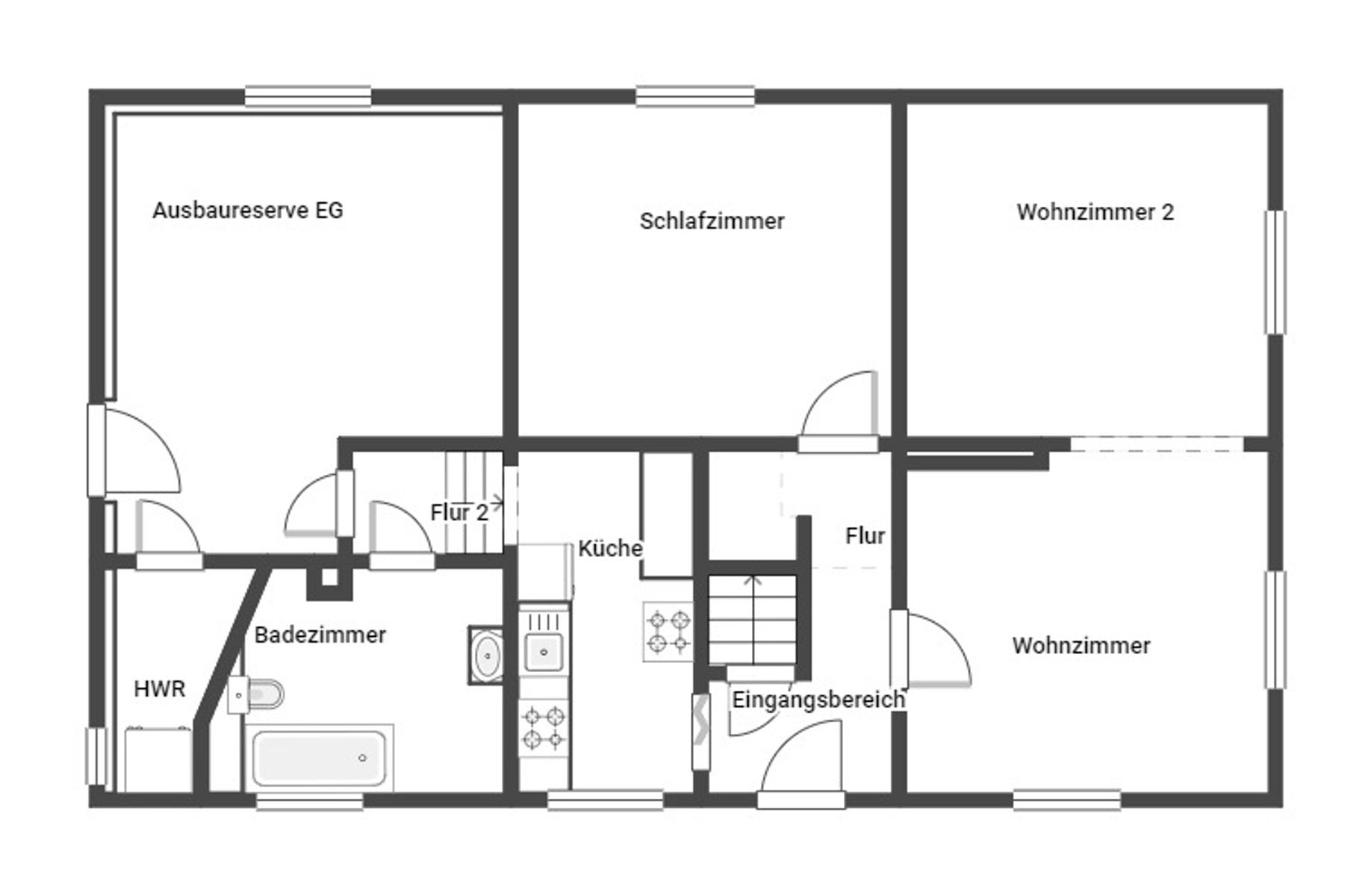 Immobilie zum Kauf als Kapitalanlage geeignet 87.600 € 3 Zimmer 180 m²<br/>Fläche 2.086,1 m²<br/>Grundstück Neuendorf B Spantekow 17392