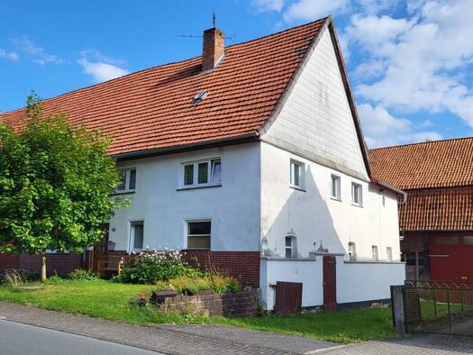 Bauernhaus zum Kauf provisionsfrei 120.000 € 6 Zimmer 122 m² 1.512 m² Grundstück Waldstraße 62 Hombressen Hofgeismar 34369