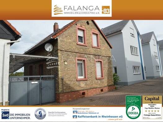 Einfamilienhaus zum Kauf 380.000 € 3 Zimmer 60 m² 198 m² Grundstück Budenheim 55257