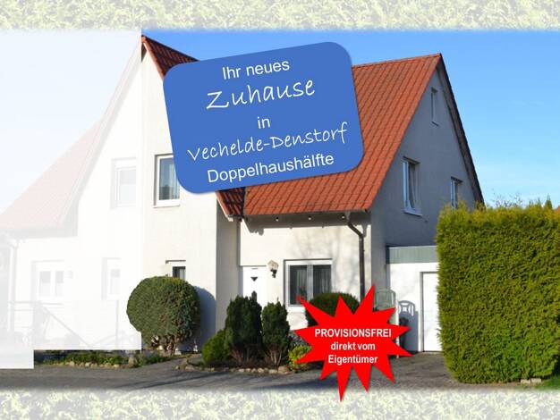 Doppelhaushälfte zum Kauf provisionsfrei 375.000 € 4 Zimmer 100 m² 300 m² Grundstück Denstorf Vechelde 38159