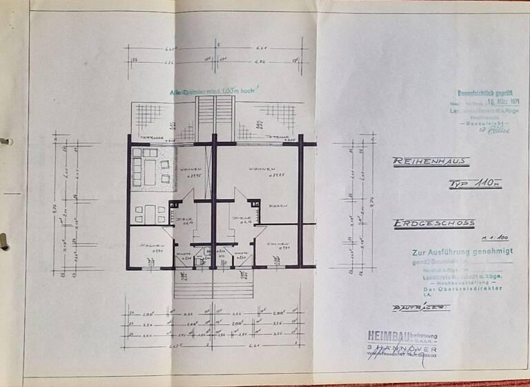 Doppelhaushälfte zum Kauf provisionsfrei 365.000 € 4 Zimmer 110 m² 262 m² Grundstück Horst Garbsen 30826