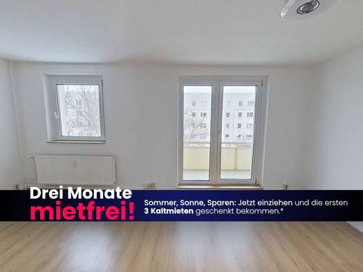 Wohnung zur Miete 349 € 3 Zimmer 56,8 m² 3. Geschoss frei ab 16.07.2026 Bernhard-Kellermann-Str. 27 Leipziger Str. Magdeburg 39120
