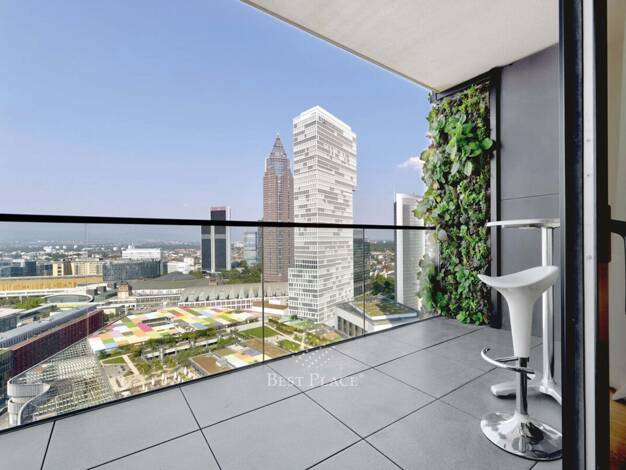Wohnung zum Kauf - Neubau provisionsfrei 510.000 € 2 Zimmer 52,1 m² 25. Geschoss Europa-Allee Gallus Innenstadt I 60327