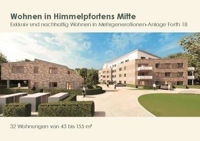Wohnung zum Kauf - Neubau provisionsfrei 186.200 € 1 Zimmer 43,5 m² EG Himmelpforten Himmelpforten 21709
