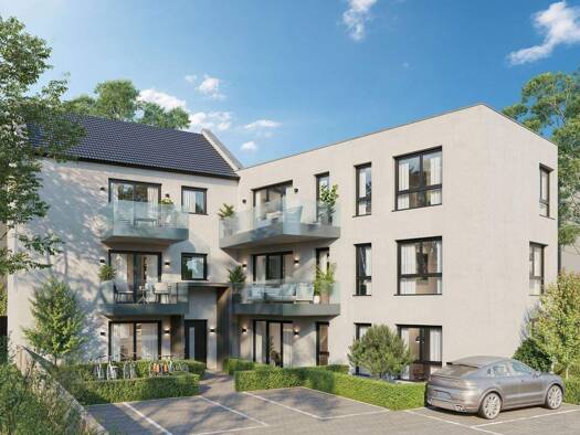 Wohnung zum Kauf - Neubau provisionsfrei 359.000 € 2 Zimmer 66,5 m² Geschoss 2/2 frei ab 01.09.2027 Hanauer Straße 4 Innenstadt Aschaffenburg 63739