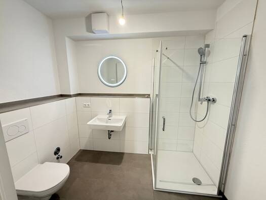 Terrassenwohnung zur Miete - Erstbezug 1.065 € 2 Zimmer 52,1 m² 3 Geschosse frei ab sofort Hinterdorfstraße 44 Weil am Rhein Weil am Rhein 79576