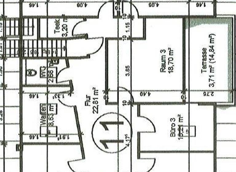 Bürogebäude zur Miete 6,02 € 7 Zimmer 155,4 m² Bürofläche Sontra 36205