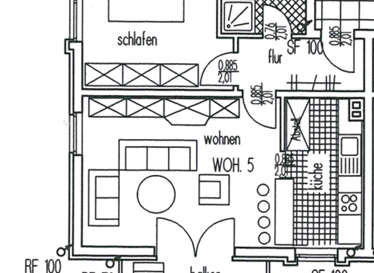 Wohnung zum Kauf 149.900 € 2 Zimmer 57 m² 1. Geschoss Engelsdorf Leipzig 04319