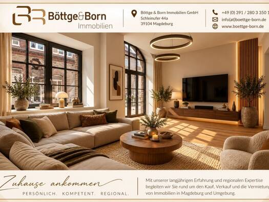 Terrassenwohnung zur Miete 691 € 2 Zimmer 72,7 m² EG frei ab sofort Alte Diamant Brauerei Neue Neustadt Magdeburg 39124