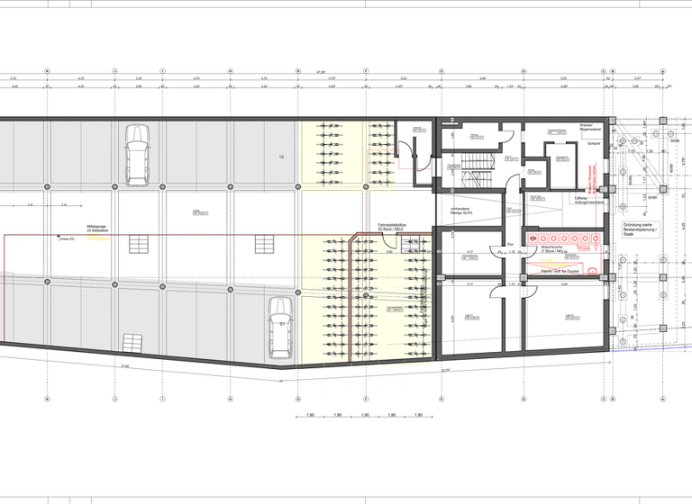 Tiefgarage zur Miete provisionsfrei 2.500 € Wilstorf Hamburg 21077