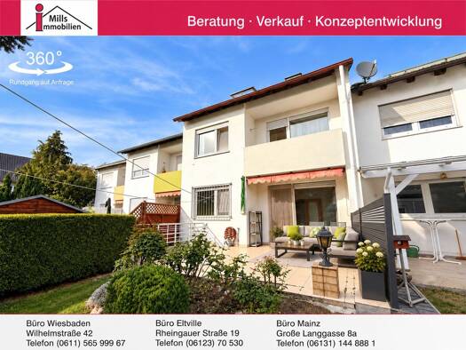 Reihenmittelhaus zum Kauf 575.000 € 6 Zimmer 125 m² 268 m² Grundstück Hechtsheim Mainz 55129