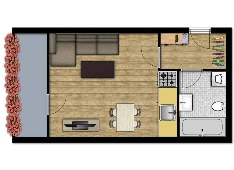 Wohnung zum Kauf 129.000 € 31 m² Feldkirch 6800