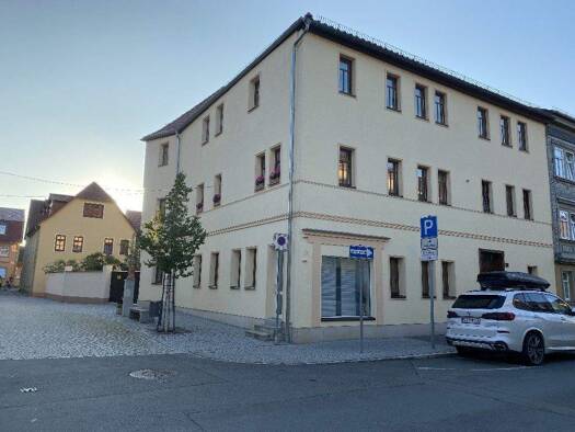 Wohnung zur Miete 390 € 2 Zimmer 62,4 m² 1. Geschoss frei ab 01.04.2026 Schillerstr. 28 Zentrum Rudolstadt 07407